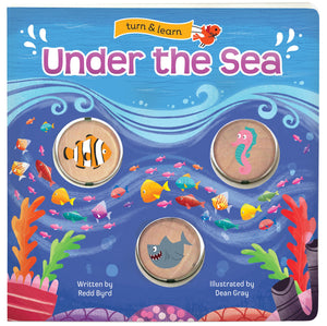 Under the Sea: Turn & Learn Board Book,Used