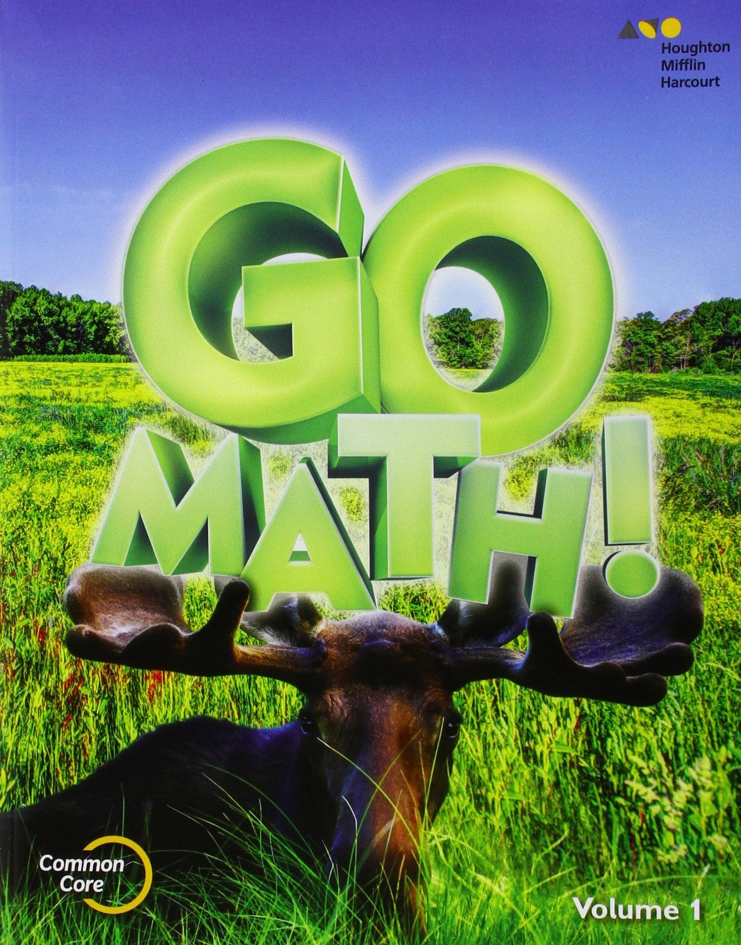 Student Edition Volume 1 Grade 3 2015 (Go Math!)-used