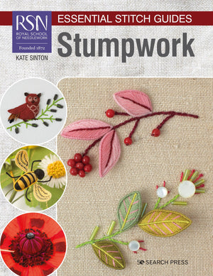 RSN Essential Stitch Guides: Stumpwork  large format edition (RSN ESG LF),Used