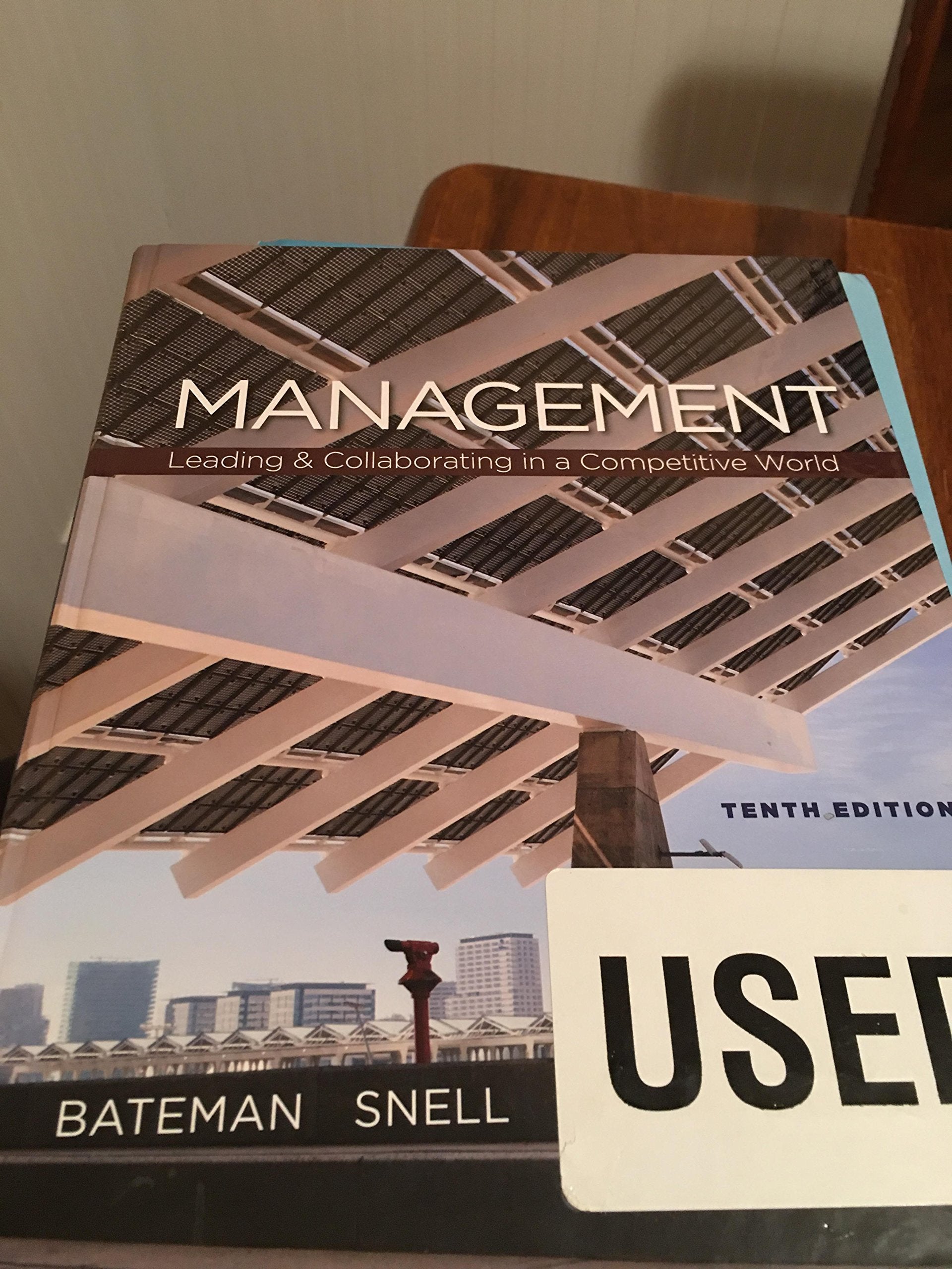 Management : Leading & Collaborating In The Competitive World