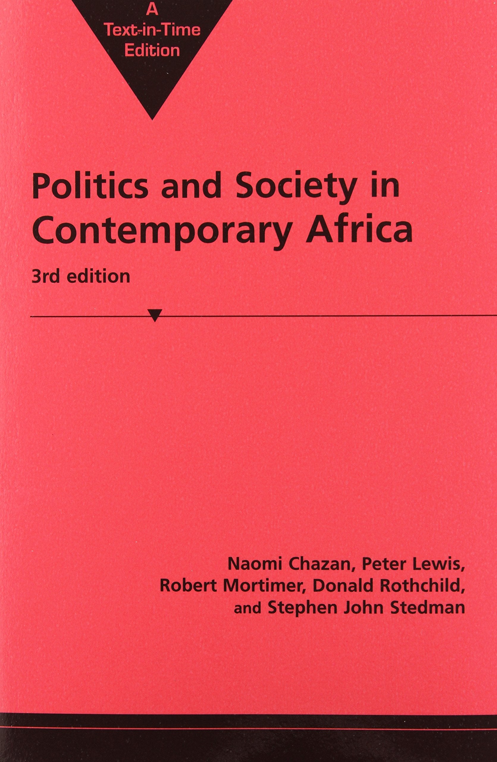 Politics and Society in Contemporary Africa,New