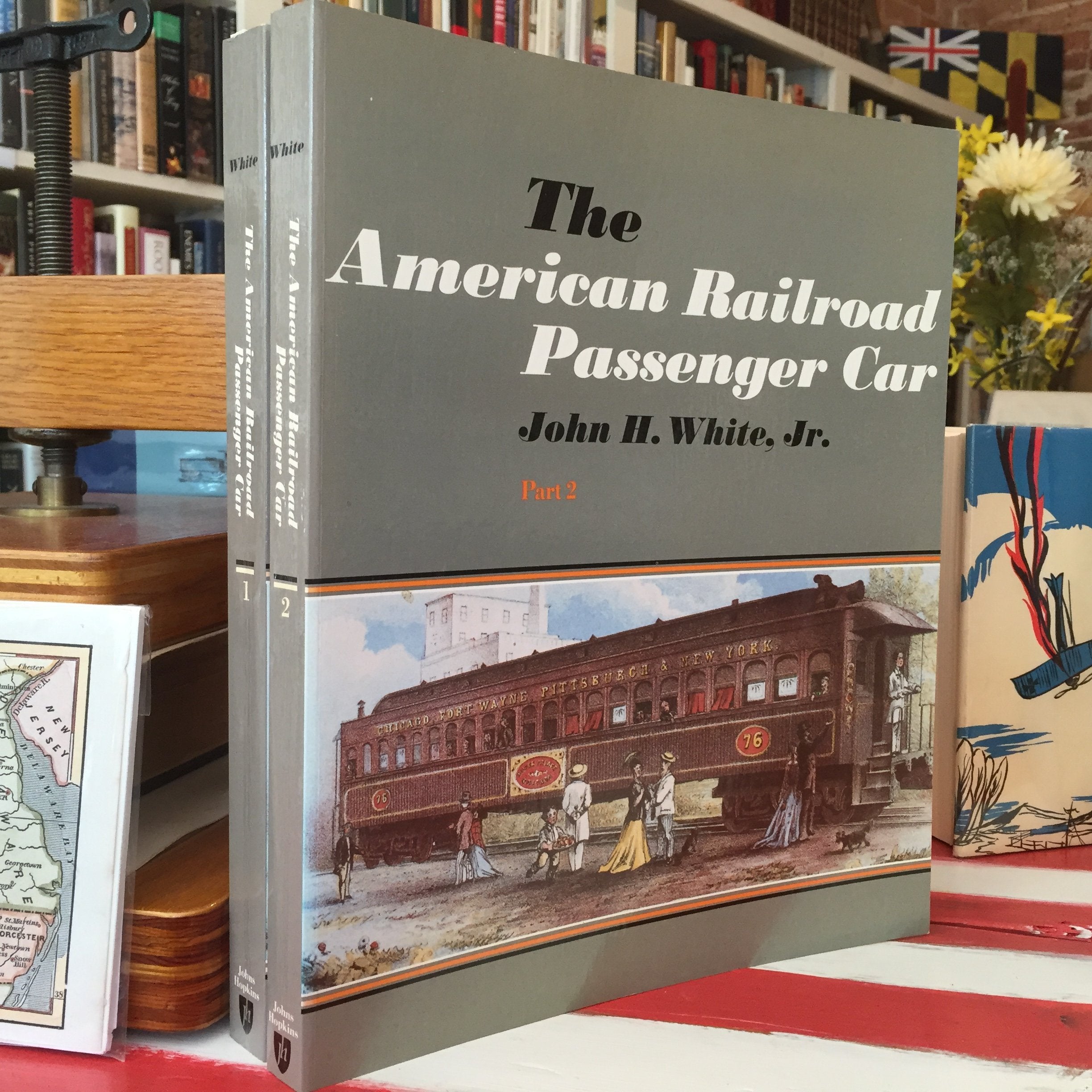 The American Railroad Passenger Car, Parts I And Ii (Johns Hopkins Studies In The History Of Technology)-used