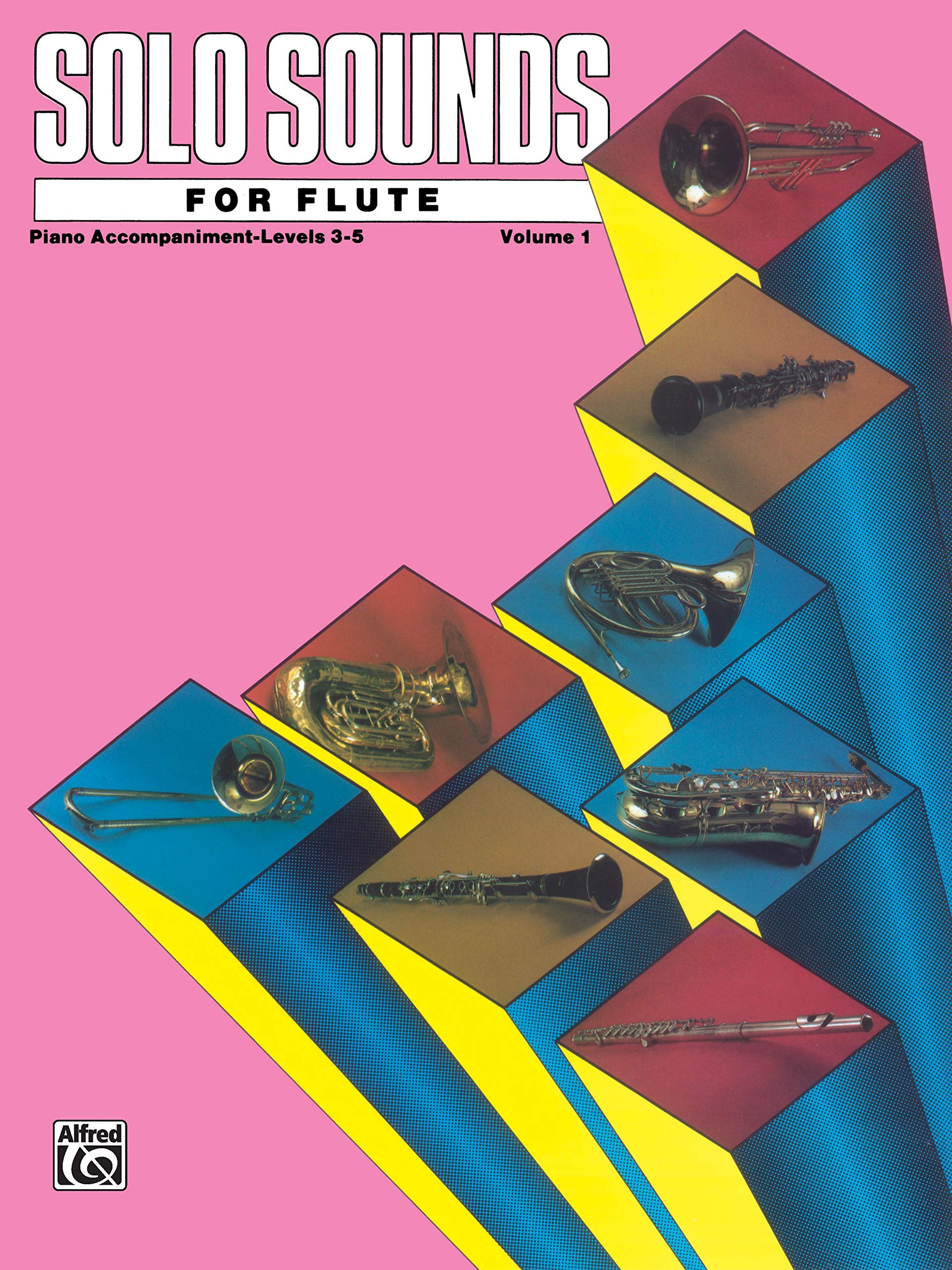 Solo Sounds for Flute, Vol 1: Levels 35 Piano Acc.,Used