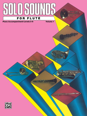 Solo Sounds for Flute, Vol 1: Levels 35 Piano Acc.,Used