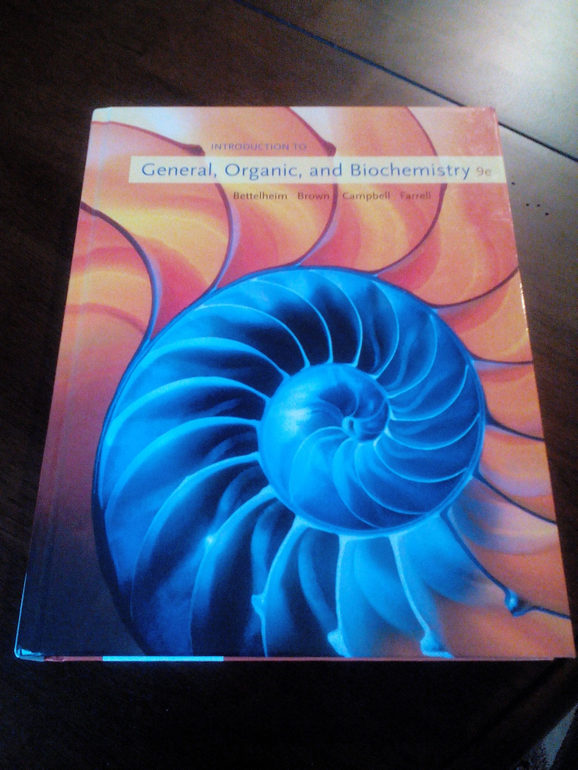 Introduction to General, Organic and Biochemistry,New