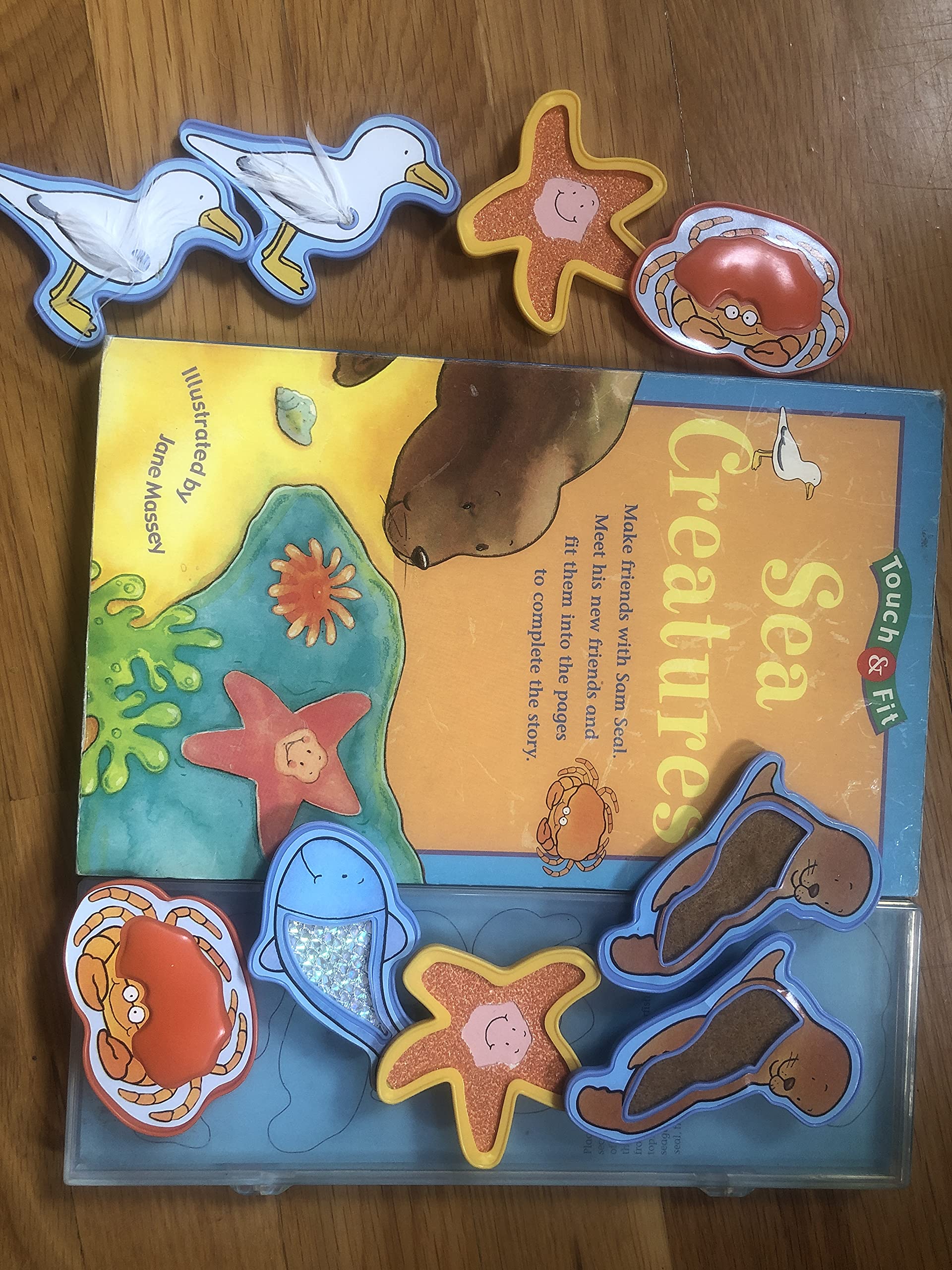 Touch & Fit: Sea Creatures,Used