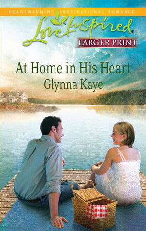 At Home in His Heart (Larger Print Love Inspired),Used