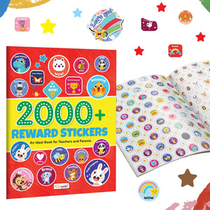 2000+ Reward Stickers : All In One Stickers For Kindergarten, Lkg, Ukg, Nursery, Fun Reward Stickers, Perfect For Parents And Teachers To Inspire Kids, With Over 2000 Stickers For Classroom Activity