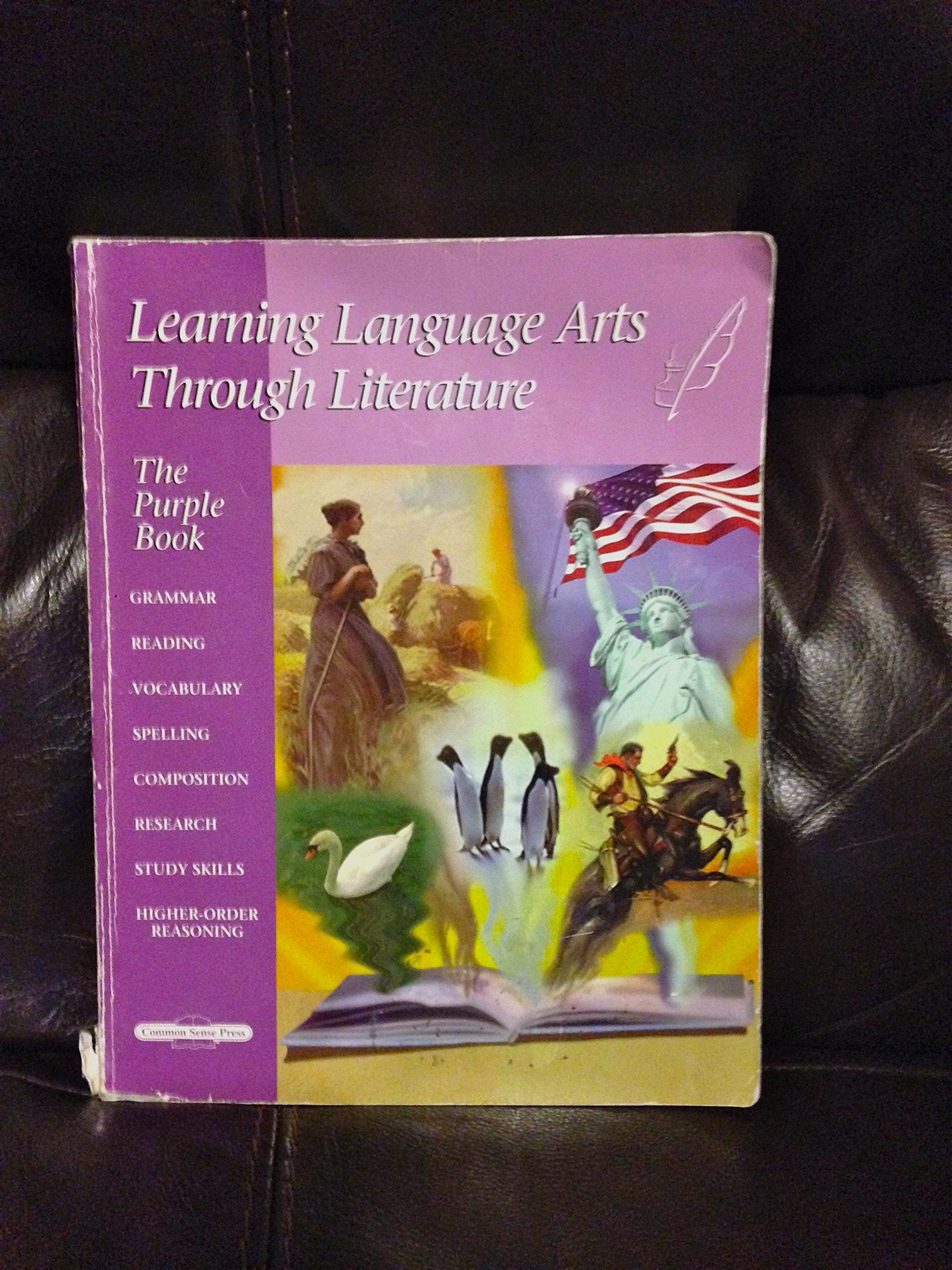 Learning Language Arts Through Literature: The Purple Book (5th Grade),New