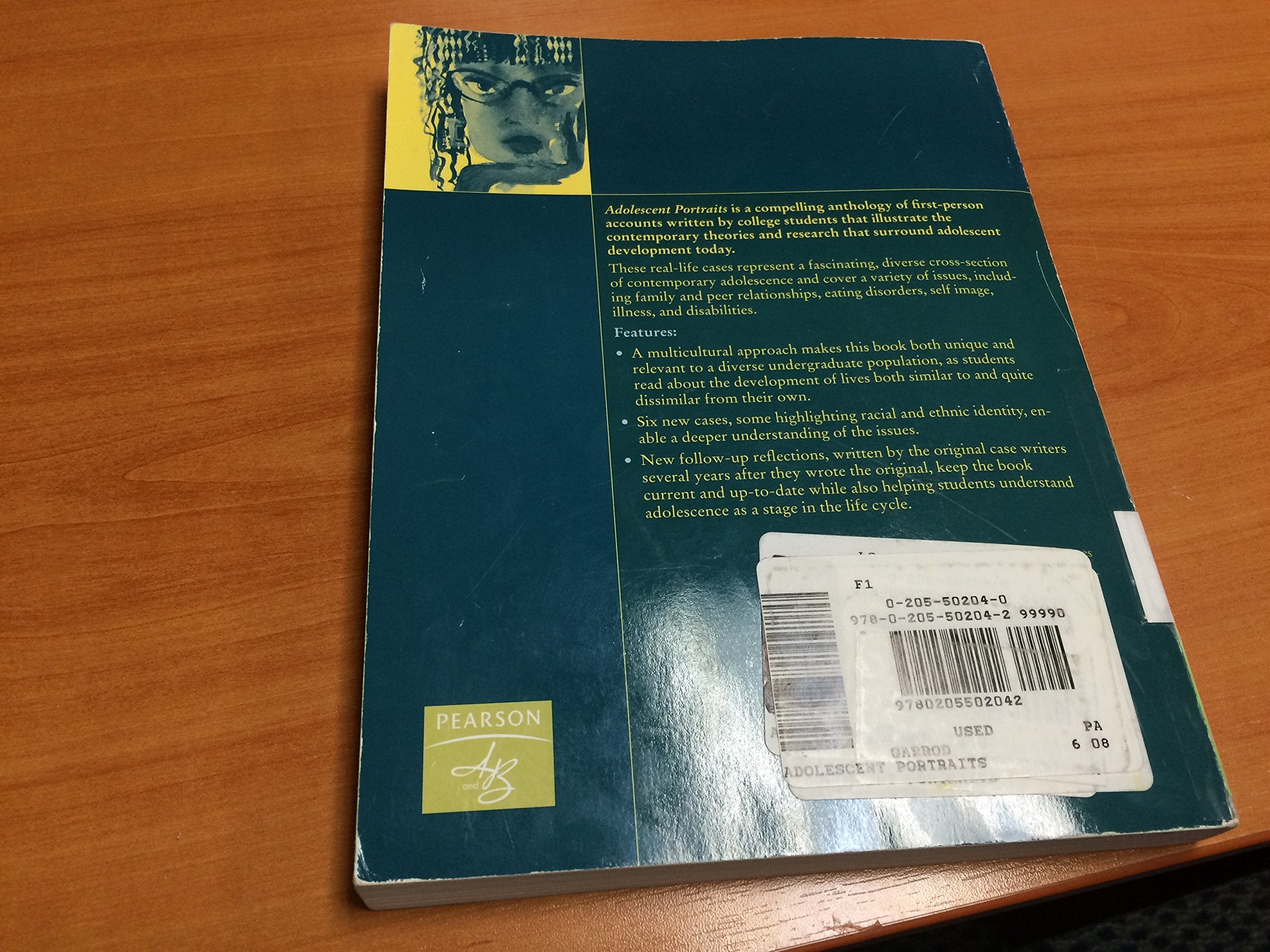 Adolescent Portraits: Identity, Relationships, and Challenges (6th Edition),Used