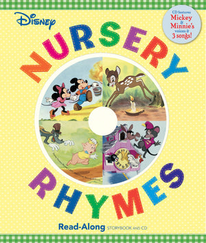 Disney Nursery Rhymes ReadAlong Storybook and CD,Used