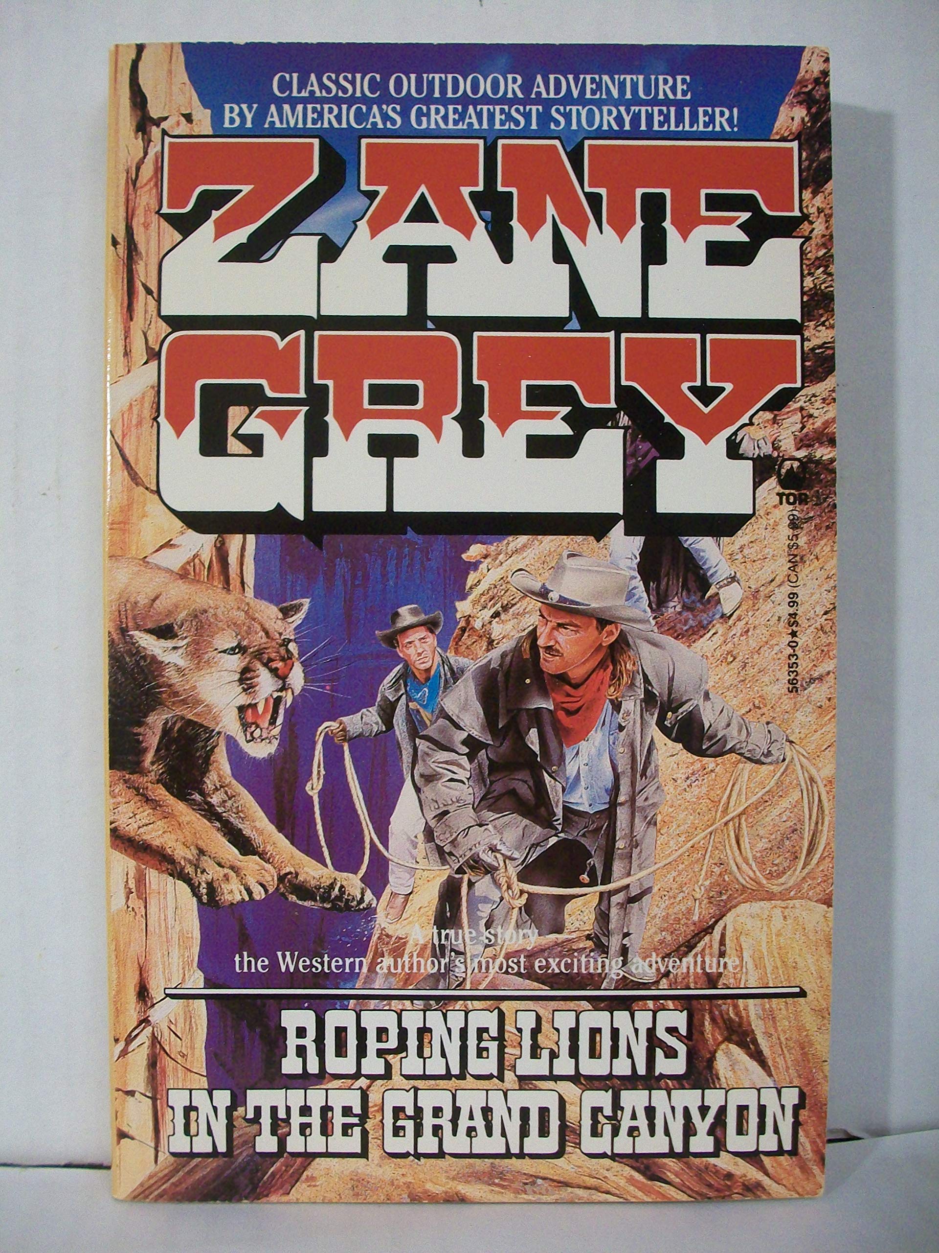 Roping Lions in the Grand Canyon,Used