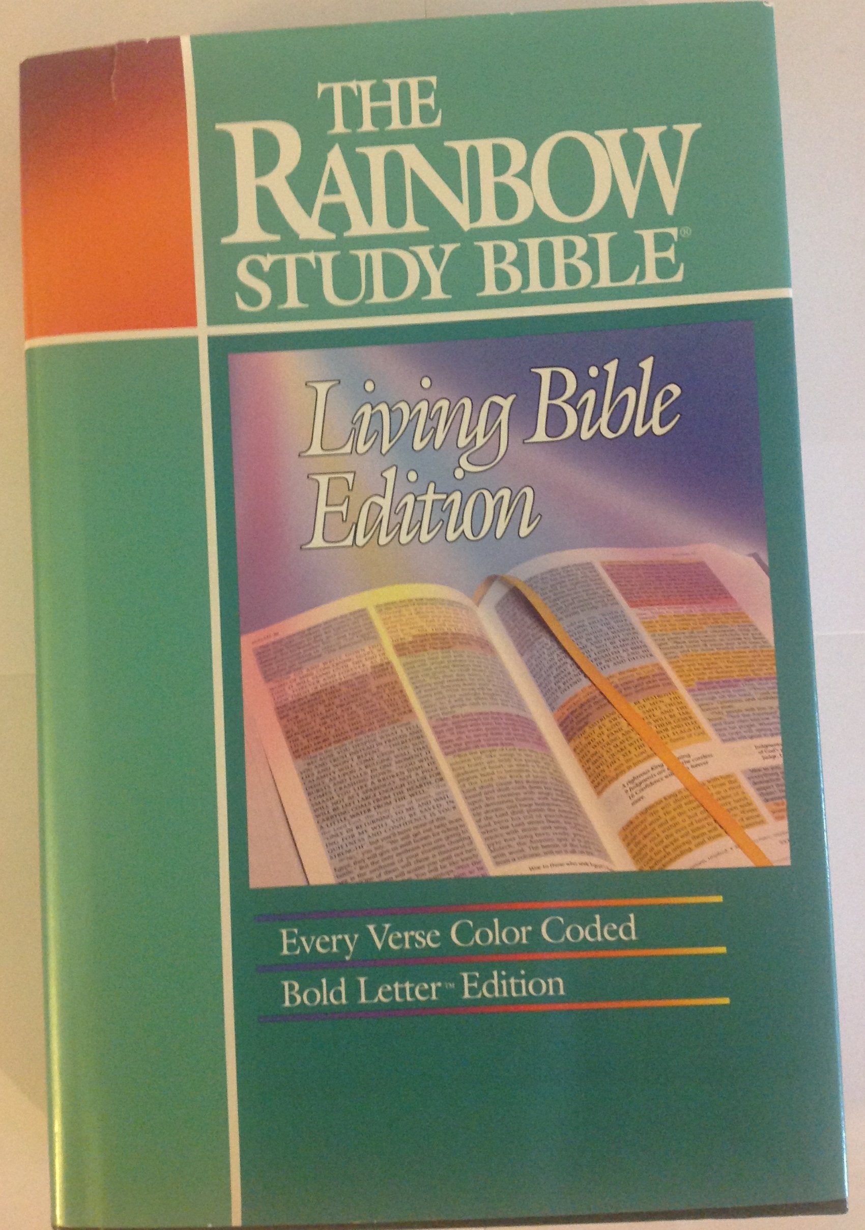 The Rainbow Study Bible, Living Bible Edition,New