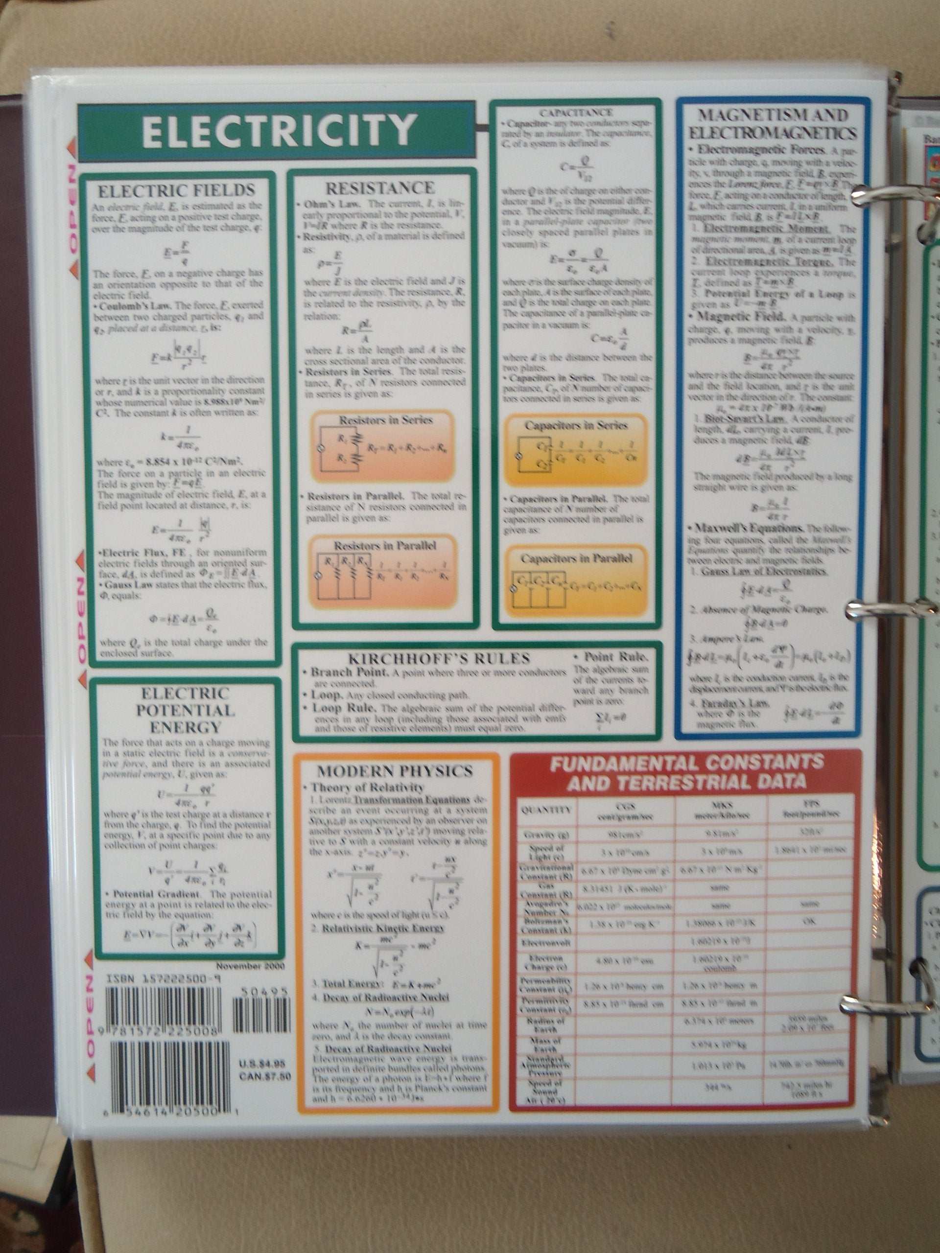 Physics (Quickstudy Reference Guides  Academic),Used