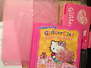 Hello Kitty: Glitter Clay Activity Book,Used