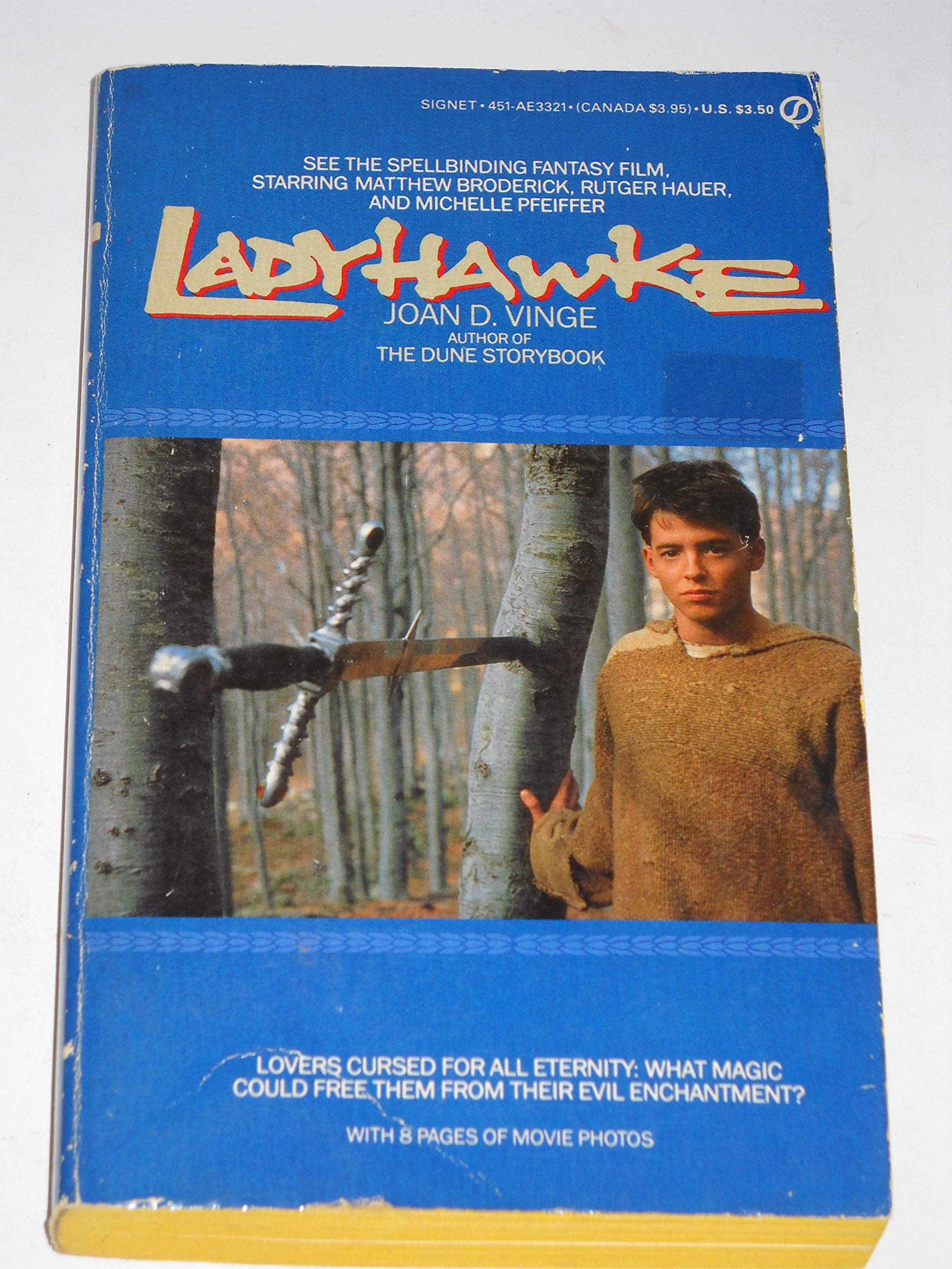 Ladyhawke: Movie Tie in,Used