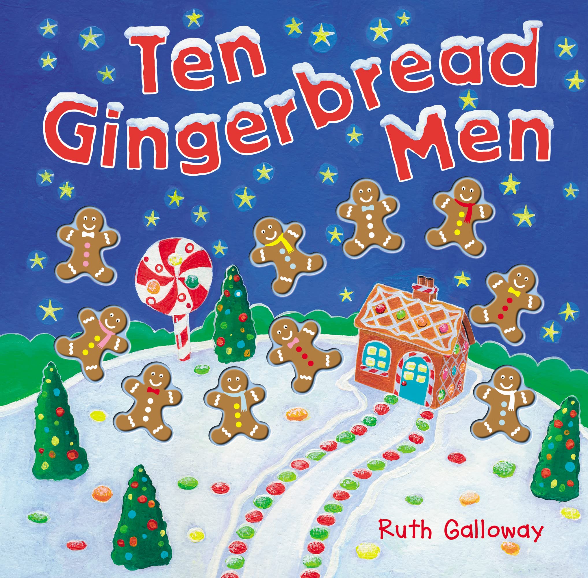 Ten Gingerbread Men,Used