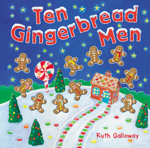 Ten Gingerbread Men,Used
