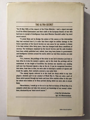 The Ultra Secret,Used