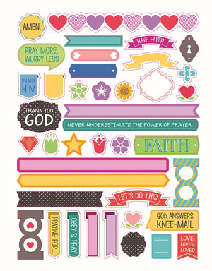 Complete Guide To Bible Journaling: Creative Techniques To Express Your Faith (Design Originals) Includes 270 Stickers, 150 Desi