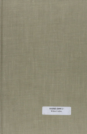 Wilkie Collins (Studies In Fiction)