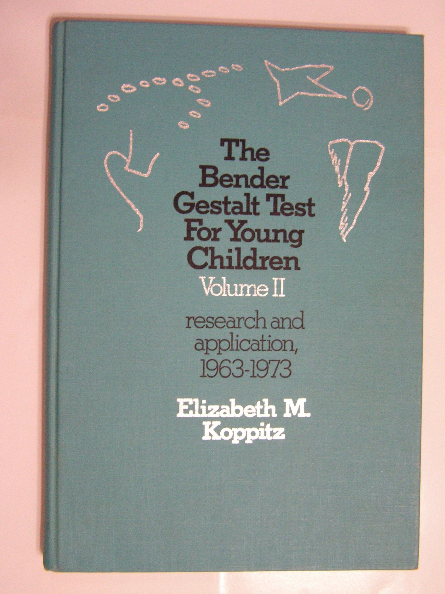 The Bender Gestalt Test For Young Children: Vol Ii (2),Used