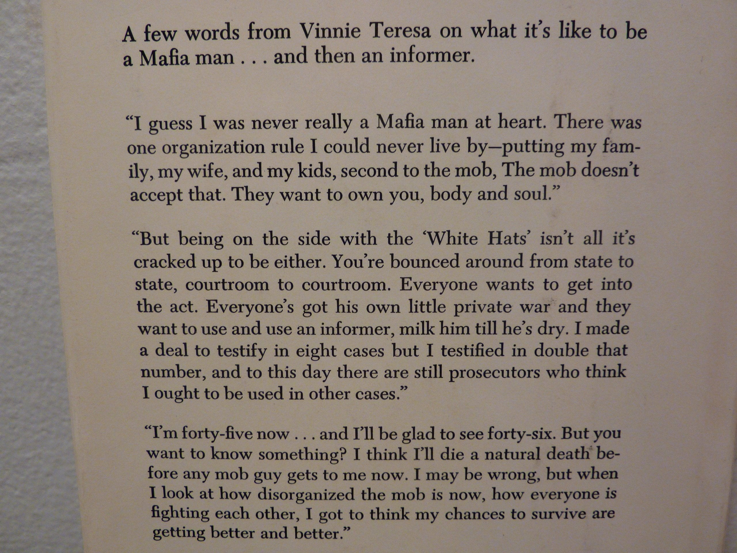 My Life in the Mafia,Used