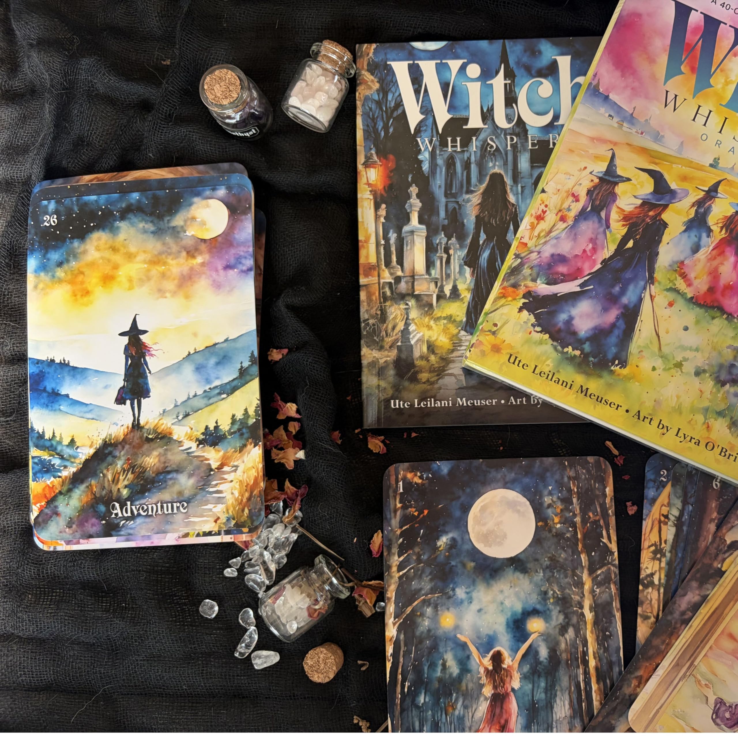 Witch Whispers Oracle: A 40Card Deck For The Modern Witch