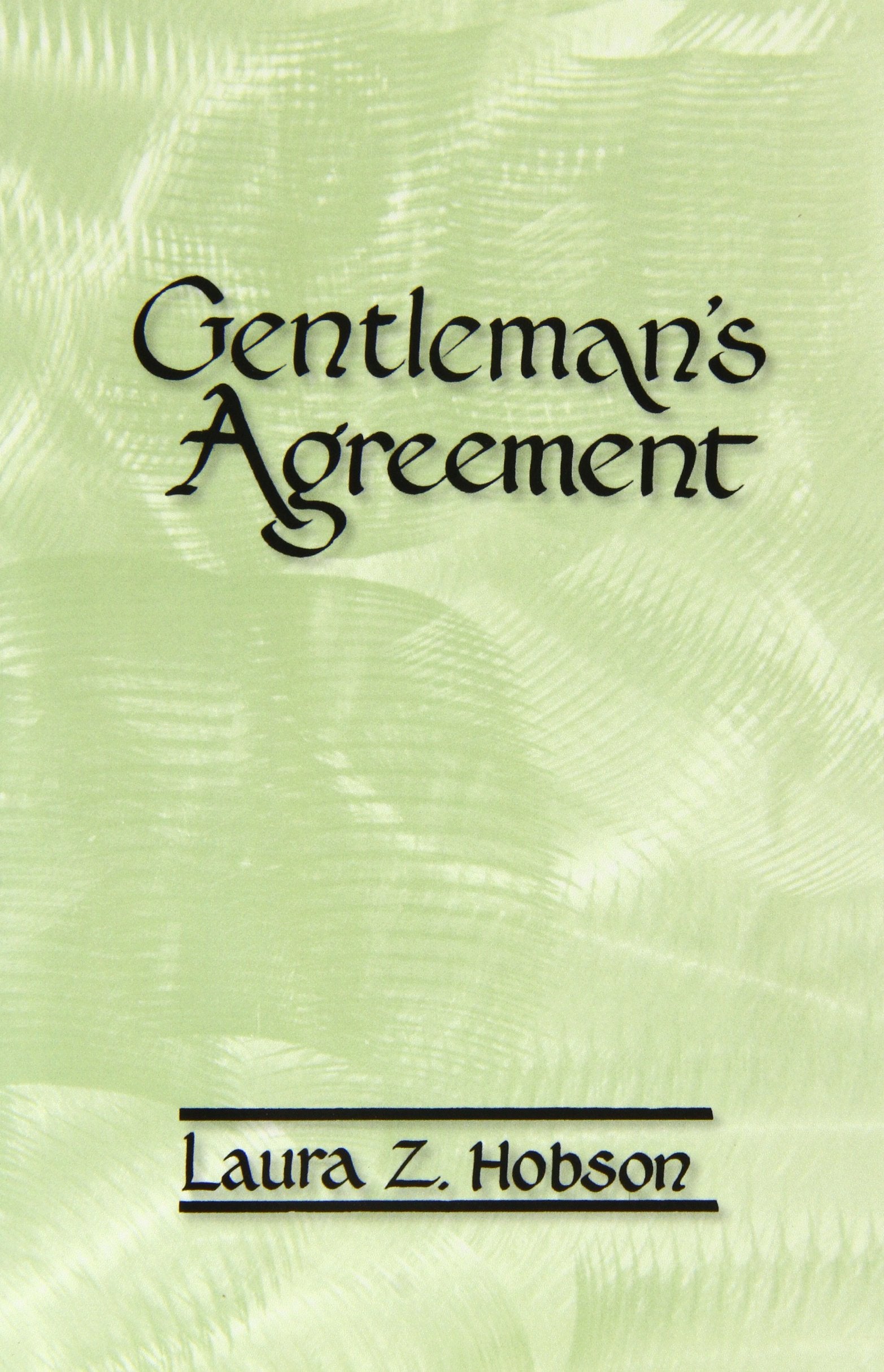 Gentleman'S Agreement