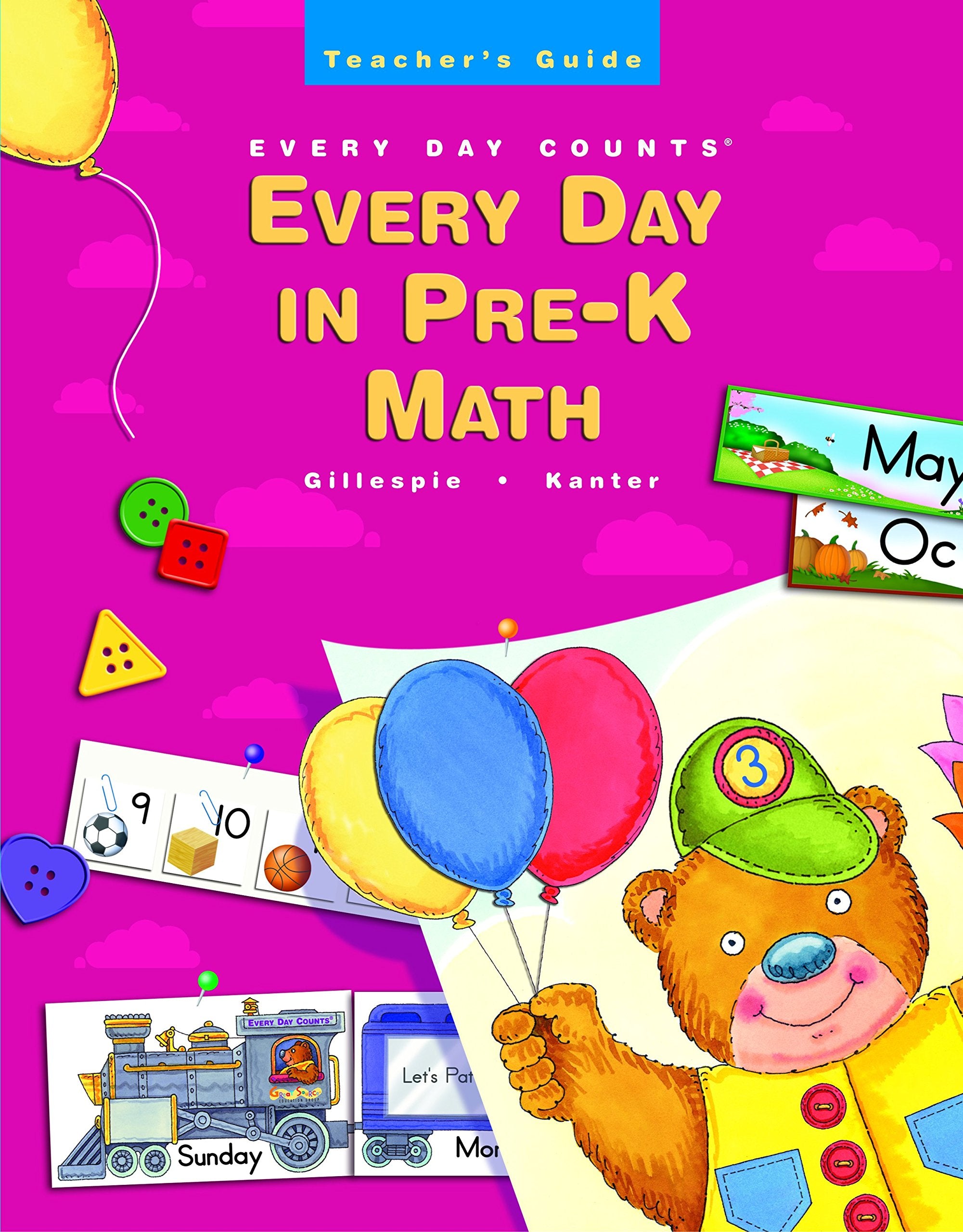 Great Source Every Day Counts: in Prek: Math Teacher's Guide Grade Prek (Every Day in Pre K),Used