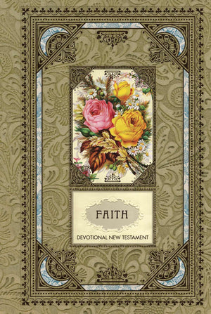 Faith Devotional New Testament with Psalms and Proverbs (Hardcover) (The Vintage Gift Collection: NLT),Used