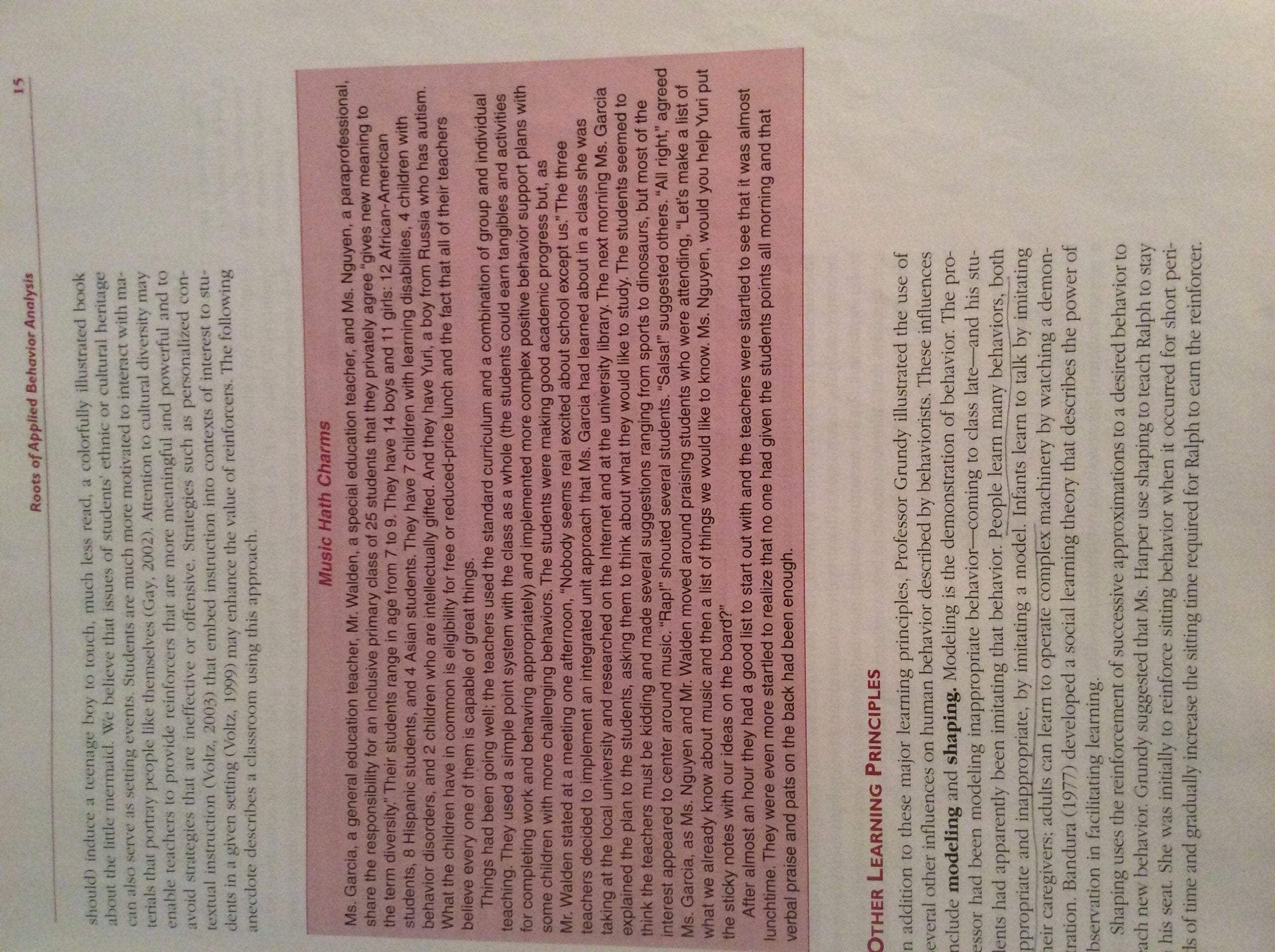 Applied Behavior Analysis for Teachers,Used