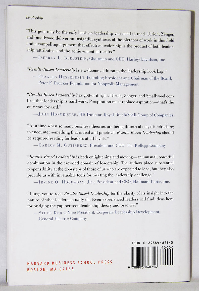 ResultsBased Leadership,Used