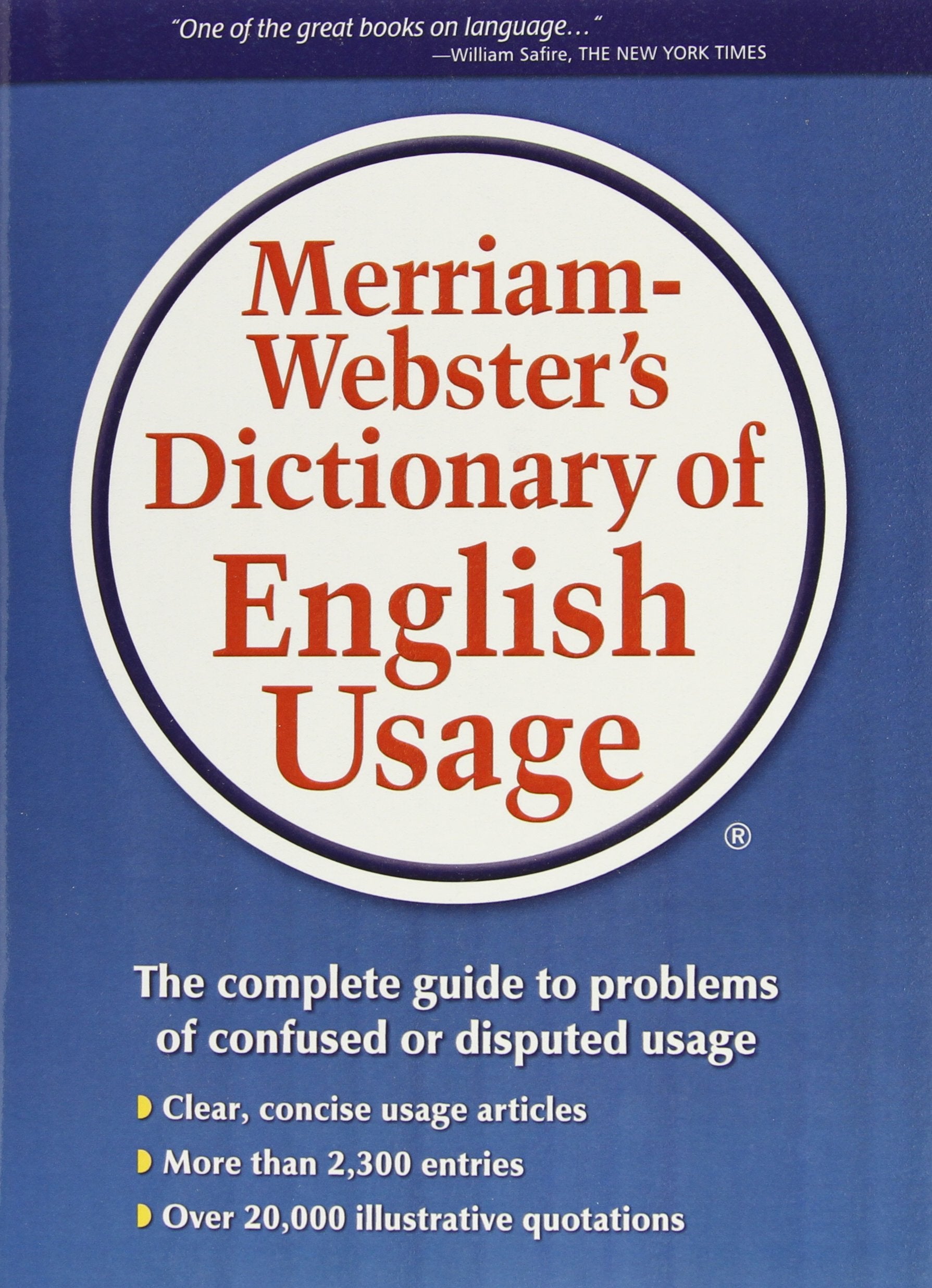 Merriamwebster'S Dictionary Of English Usage