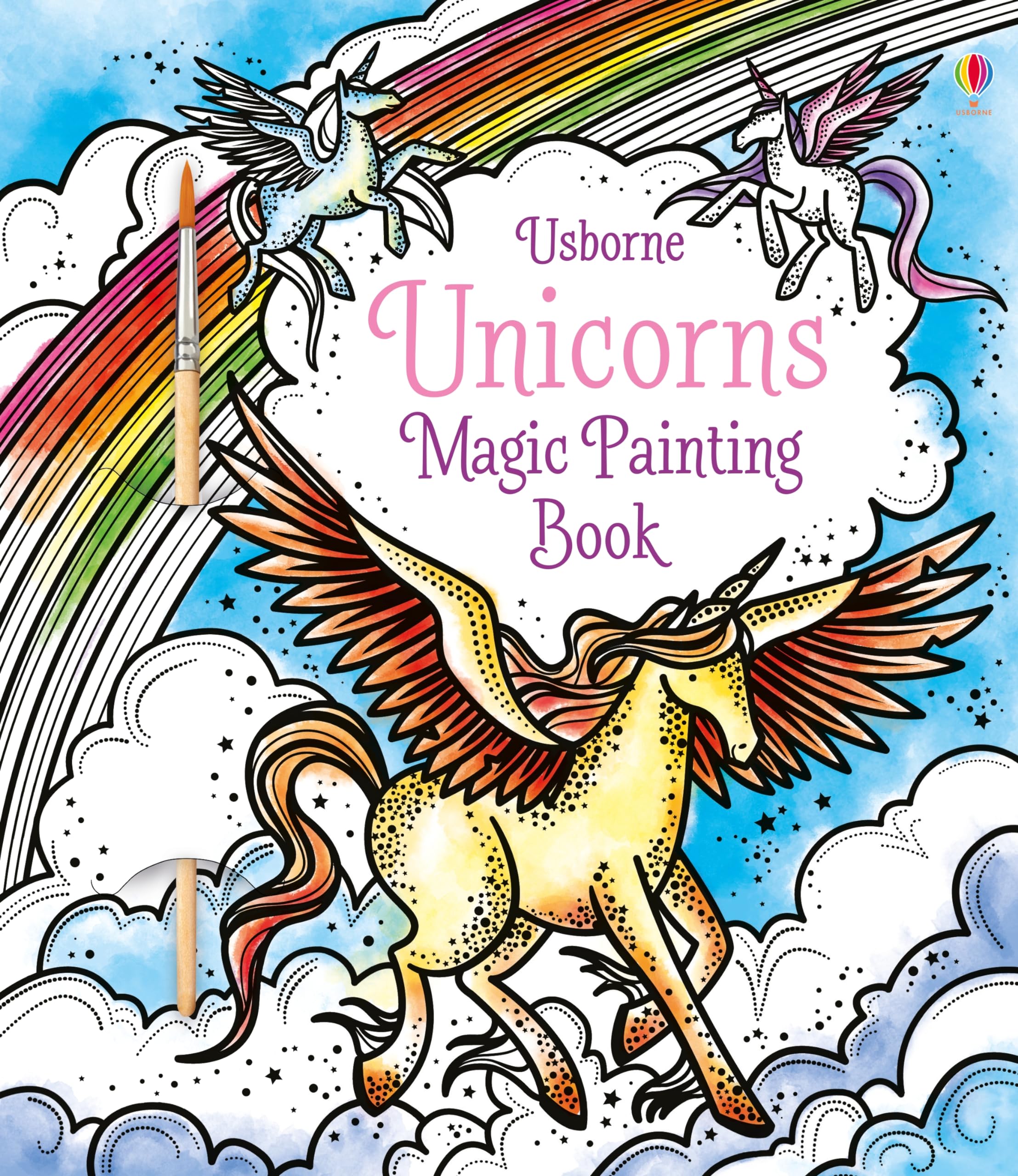 Unicorns Magic Painting Book (Magic Painting Books),Used