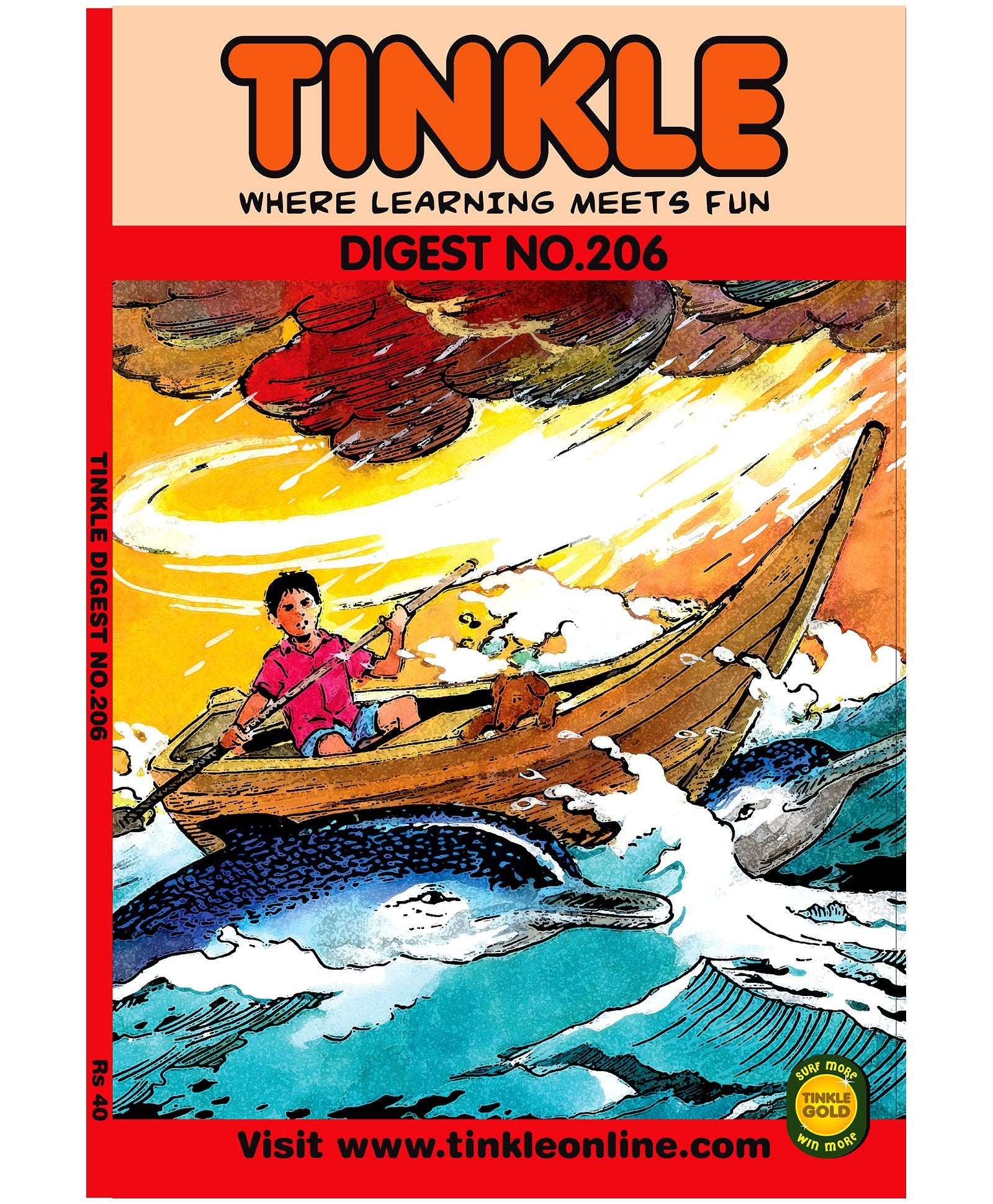 Tinkle Digest No.  206