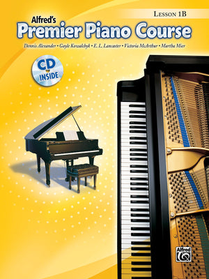 Premier Piano Course Lesson Book, Bk 1B: Book & CD (Premier Piano Course, Bk 1B),Used