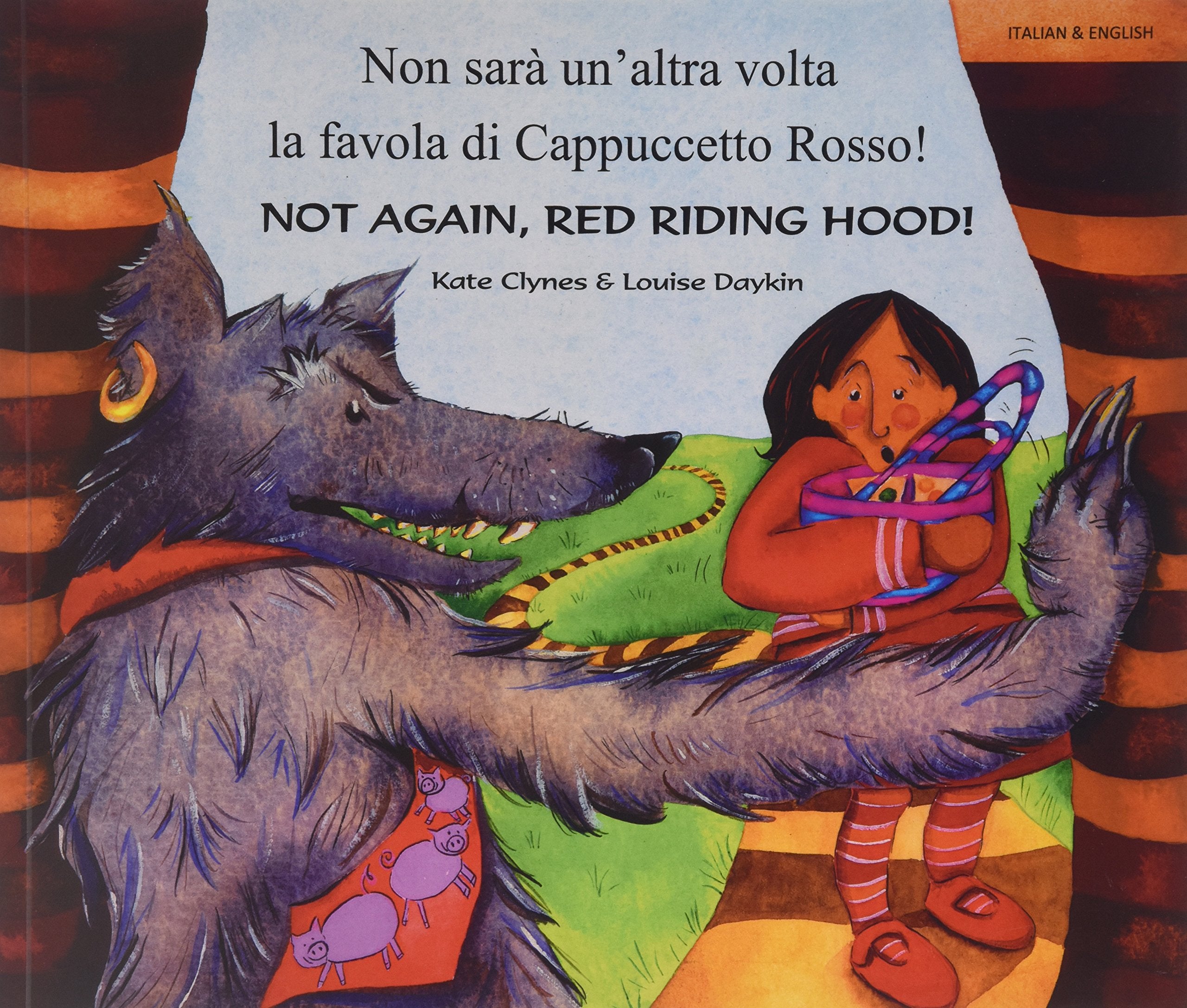 Not Again Red Riding Hood Italian/Eng 2003 (English And Italian Edition),Used