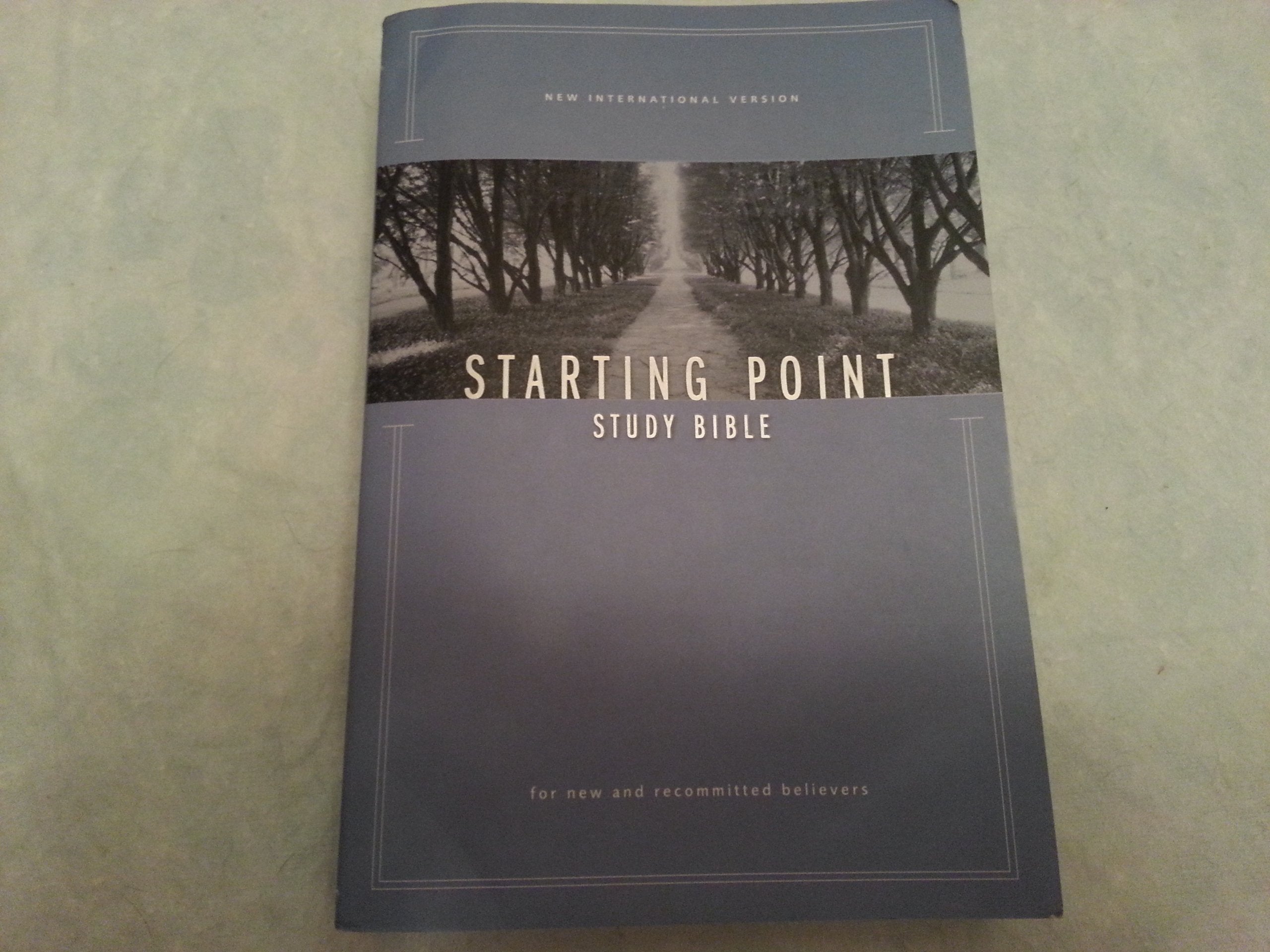 Niv Starting Point Study Bible,Used