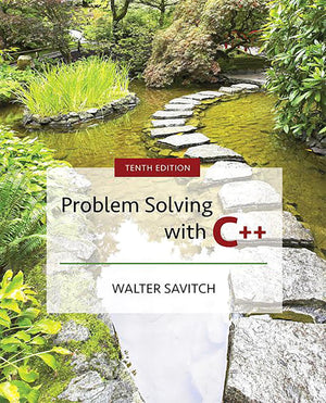 Problem Solving With C++,New