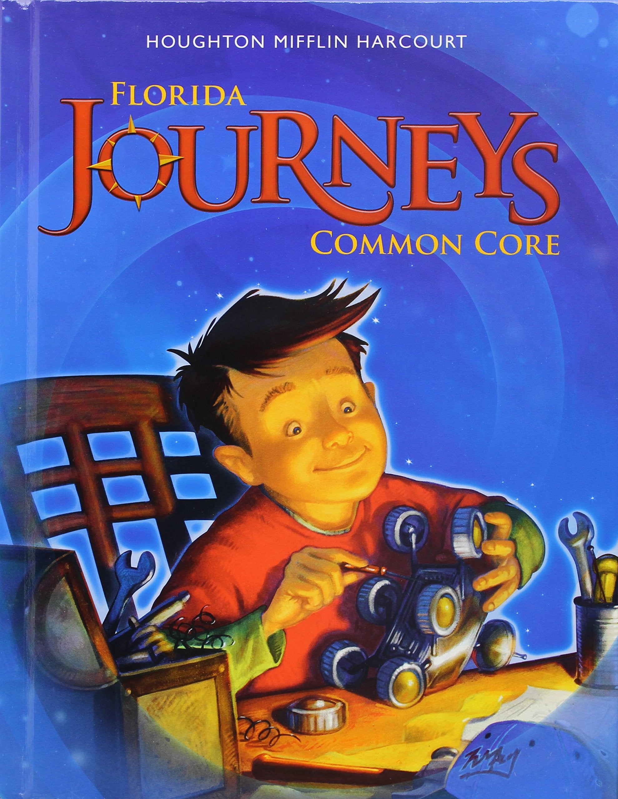 Student Edition Grade 4 2014 (Houghton Mifflin Harcourt Journeys),Used