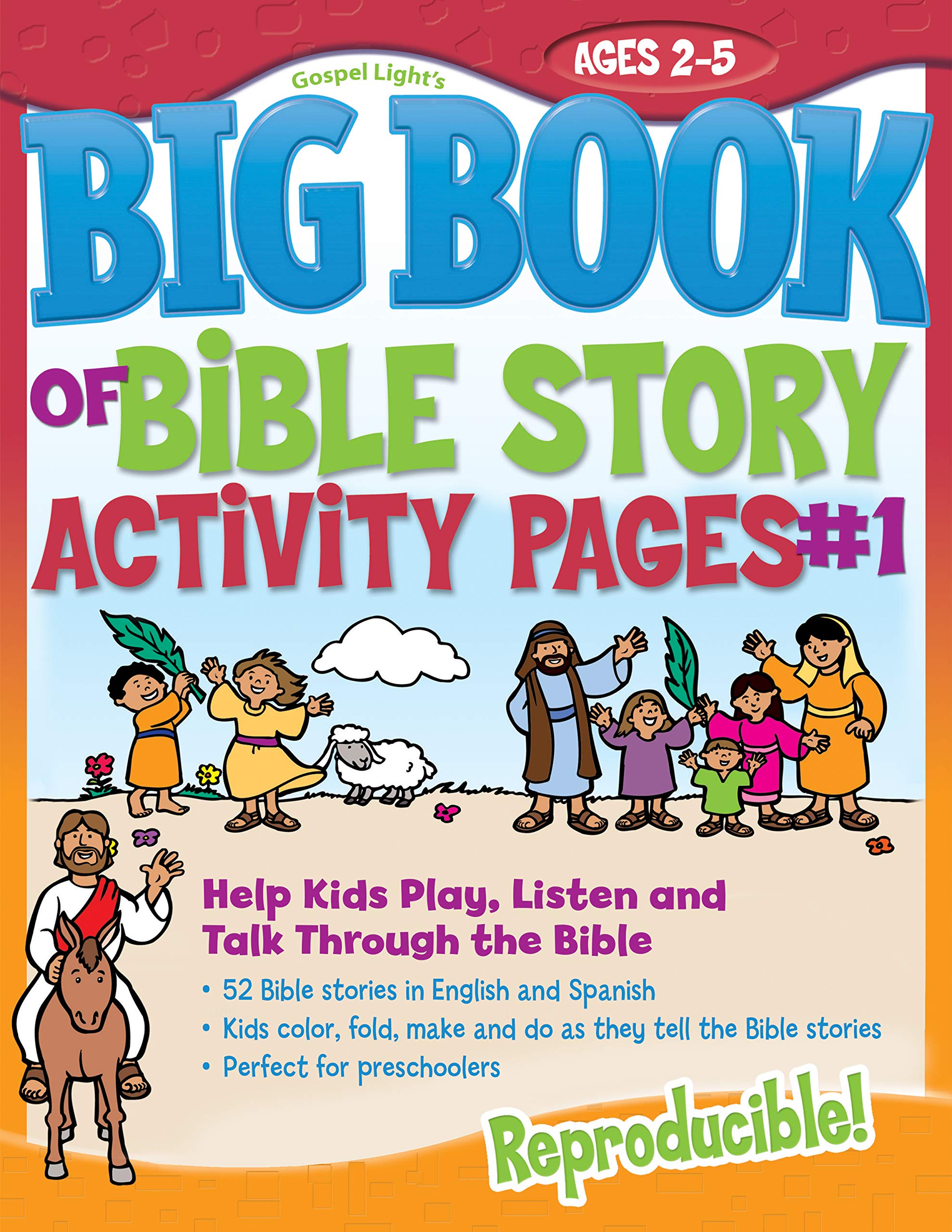 The Big Book of Bible Story Activity Pages #1,Used
