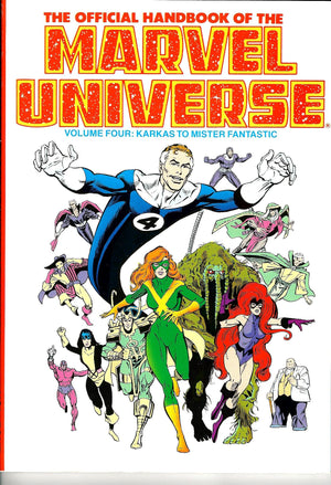 The Official Handbook of the Marvel Universe: Karkas to Mister Fantastic (004),Used