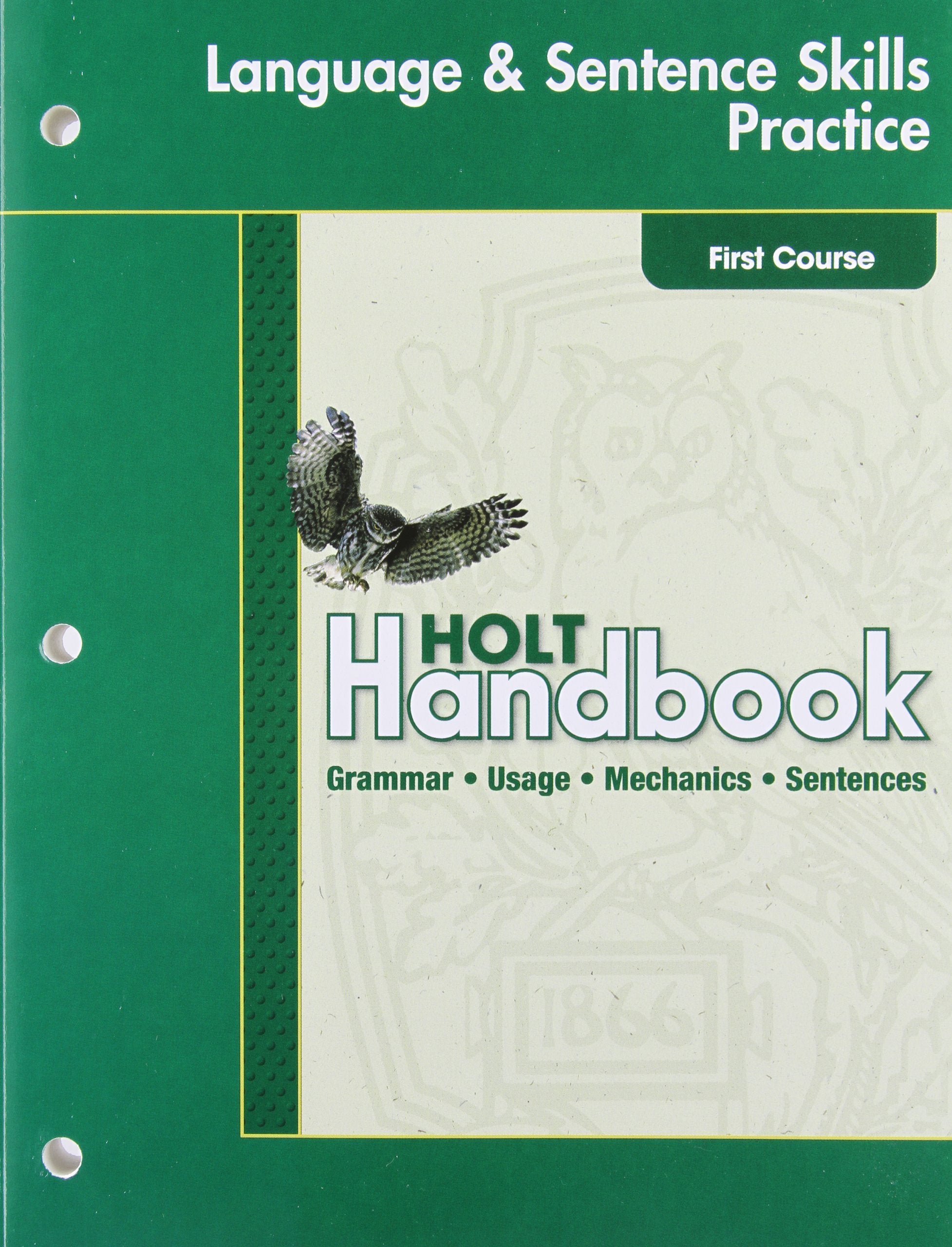 Elements of Language: Language and Sentence Skills Practice First Course,Used