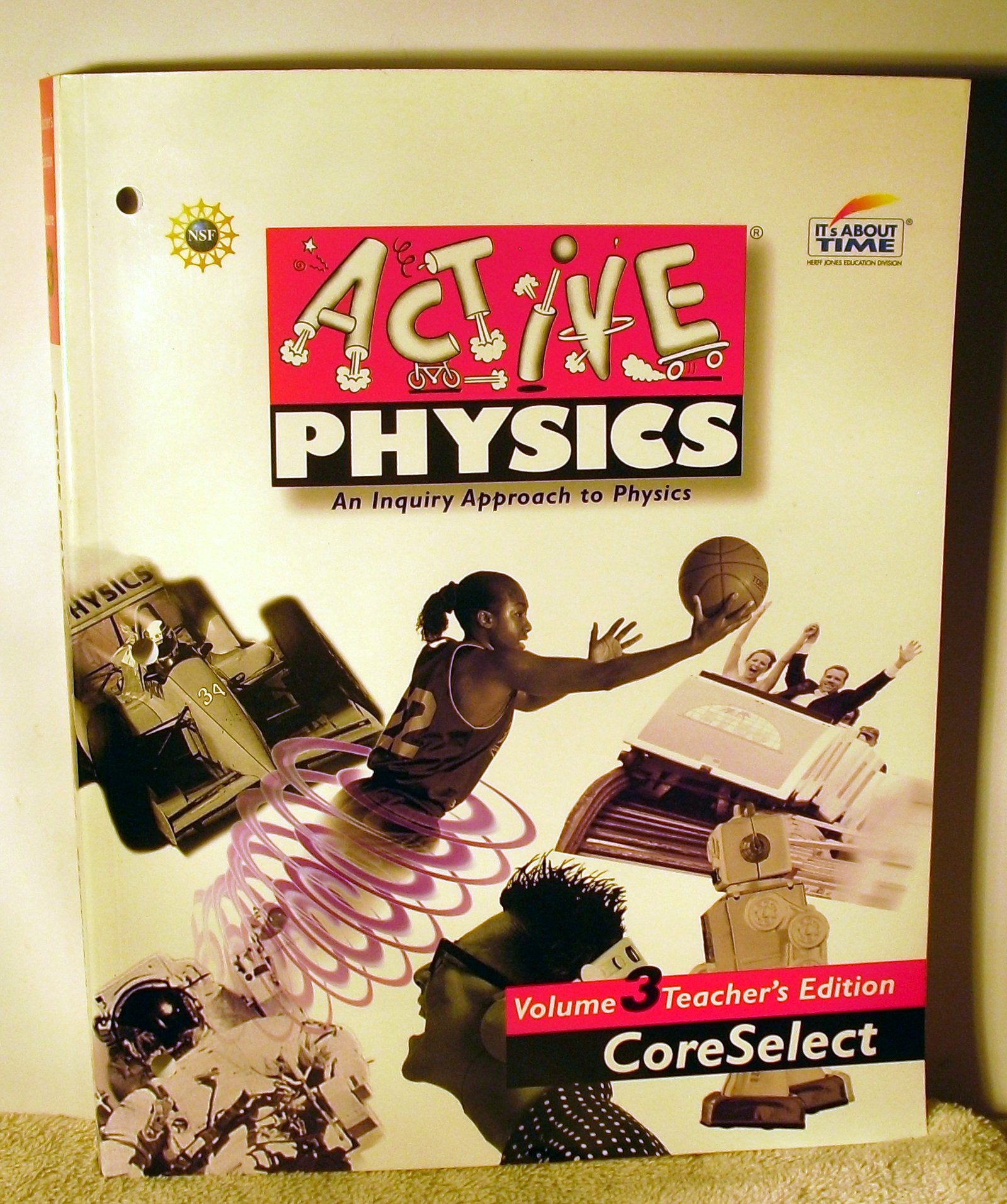 Active Physics Volume 3 Teacher'S Edition Coreselect,Used