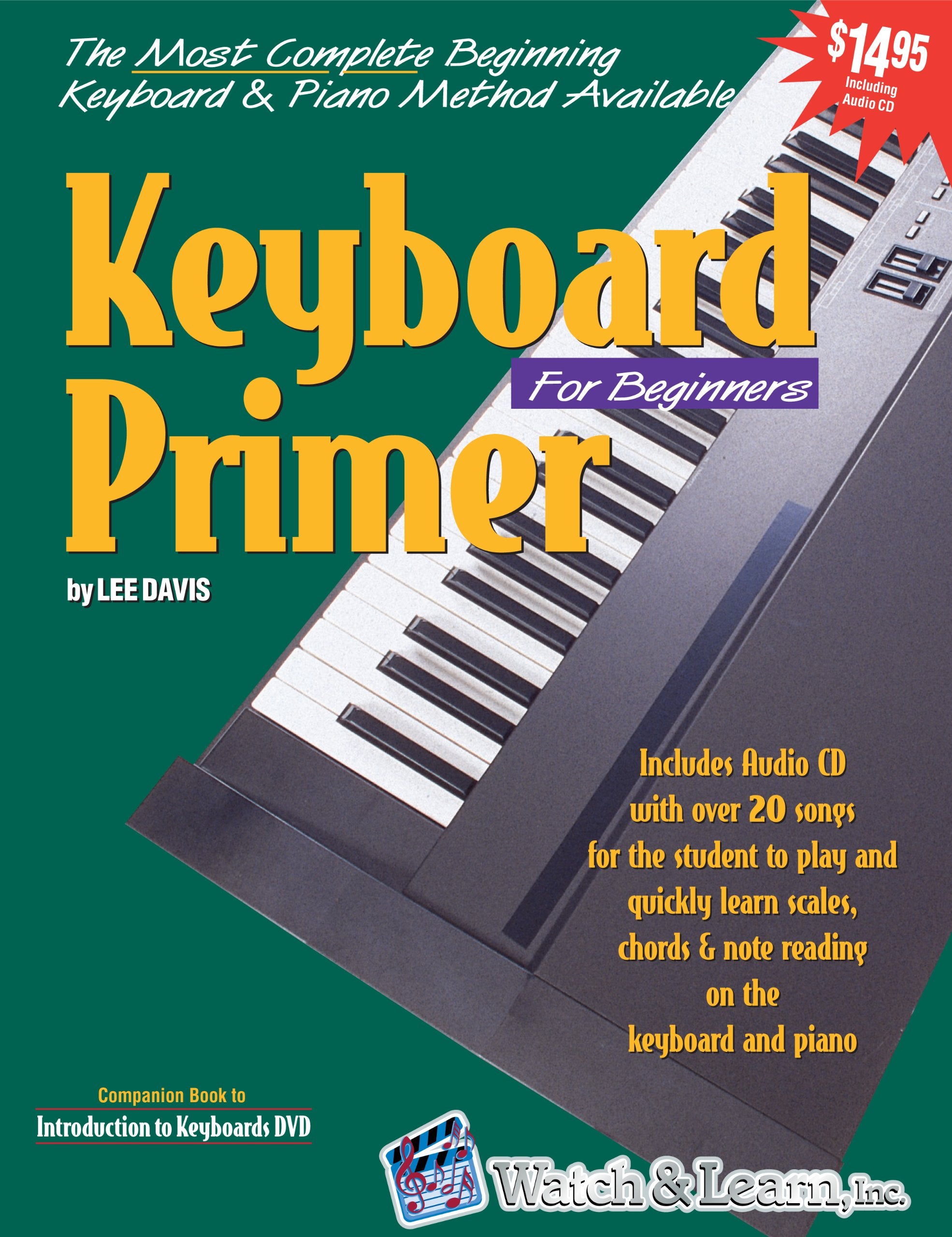 Keyboard Primer with audio CD,Used