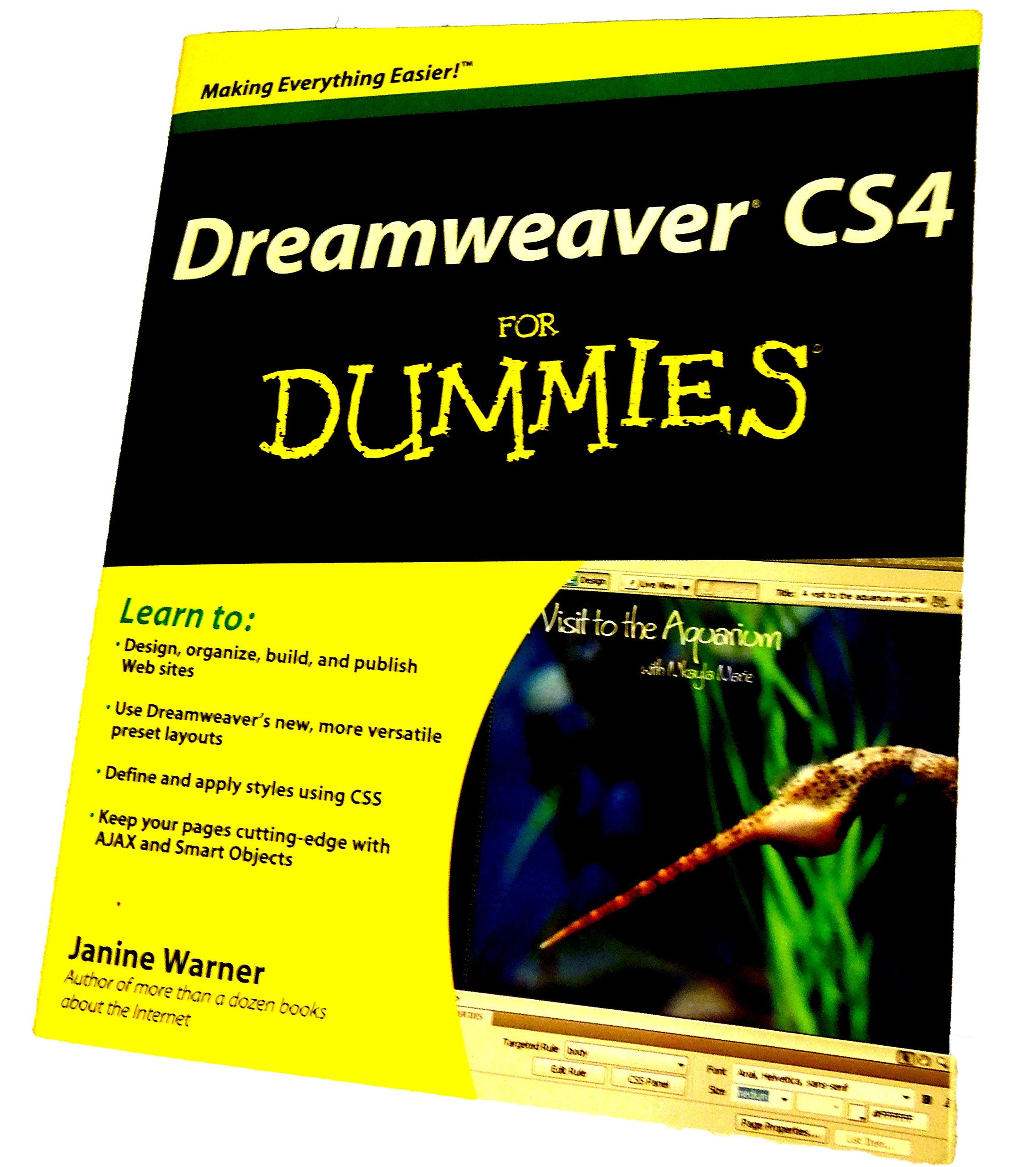 Dreamweaver CS4 For Dummies,Used