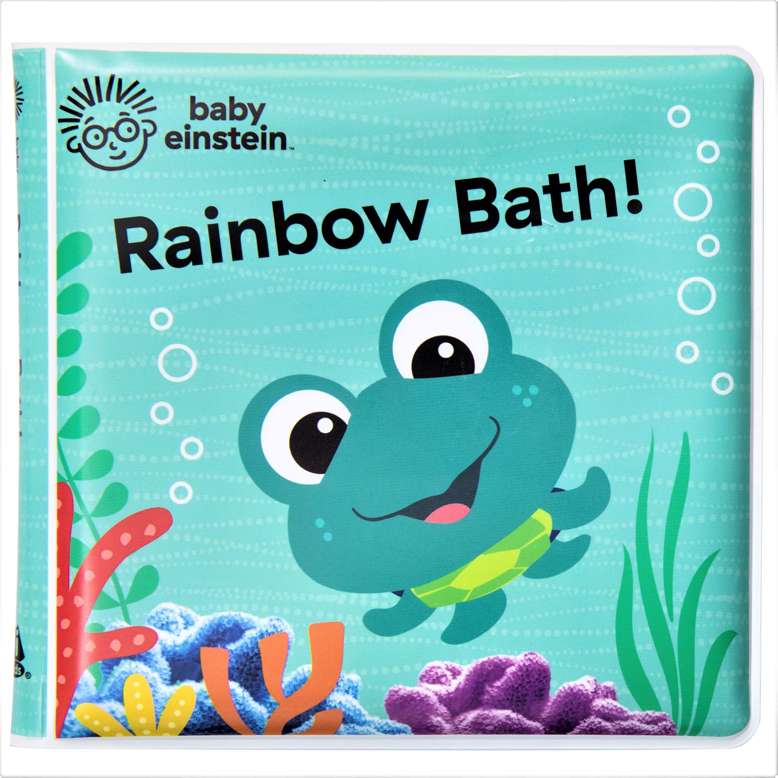 Baby Einstein  Rainbow Bath! Waterproof Bath Book / Bath Toy  Pi Kids