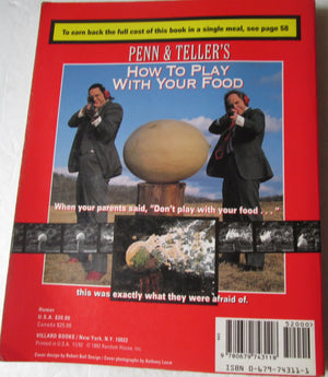 Penn And Teller'S How To Play With Your Food,Used