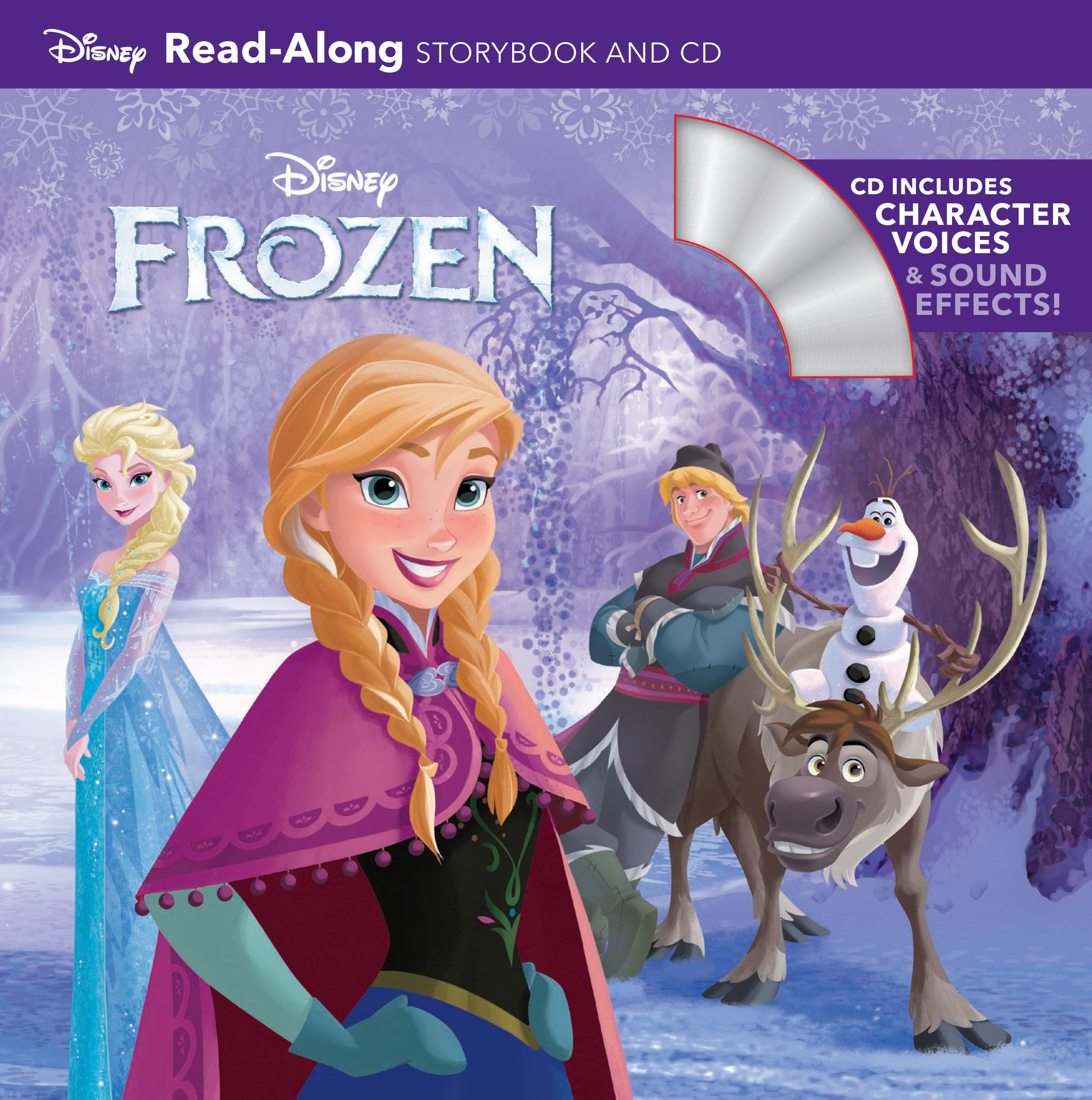 Frozen ReadAlong (Book and CD),New